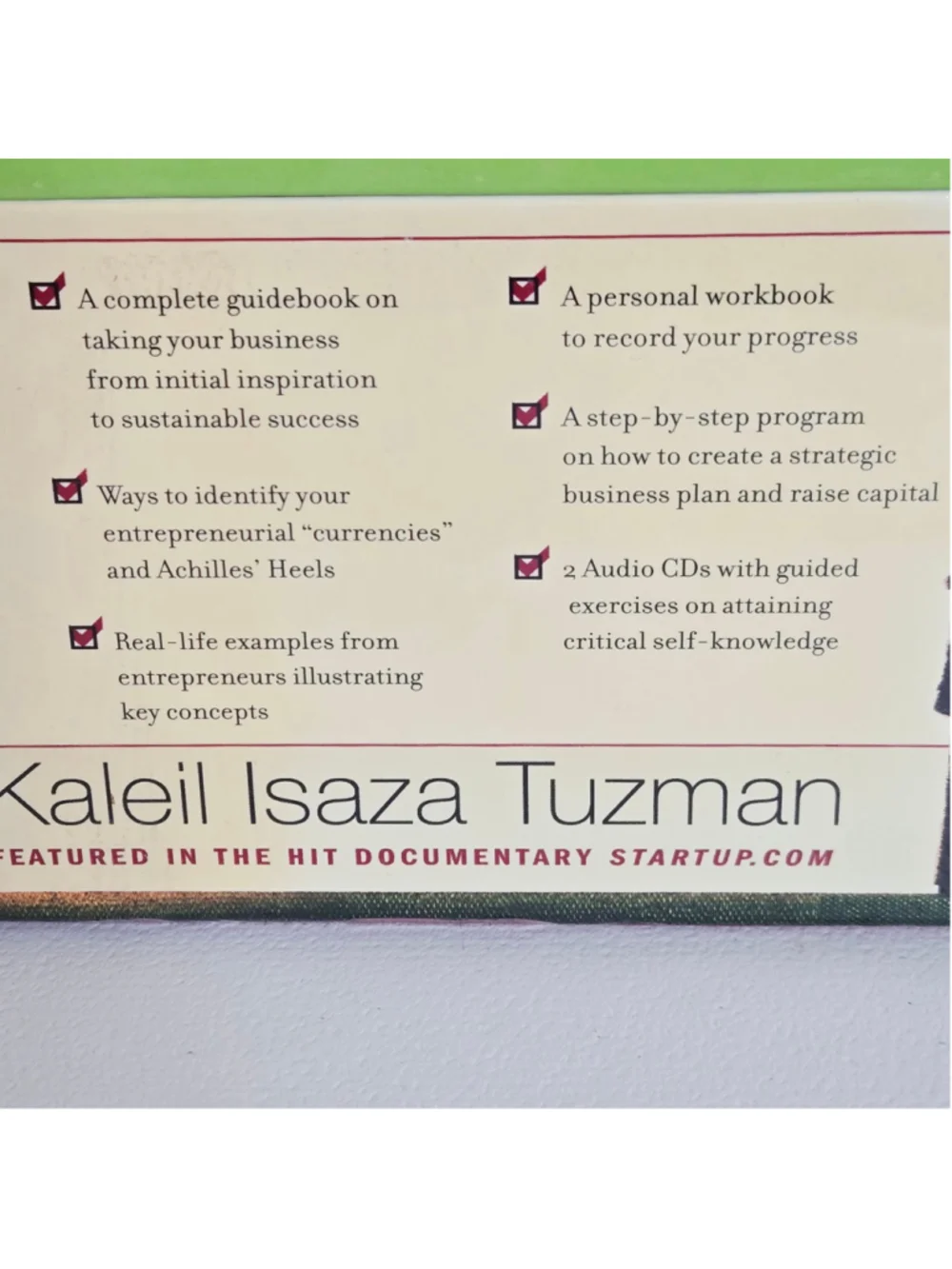 The Entrepreneur's Success Kit 5-Step Lesson Plan Kaleil Isaza Tuzman NEW SEALED